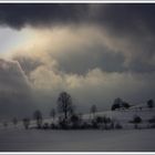 Neuschnee auf der Alb