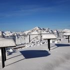 Neuschnee auf der Sonnenterasse...