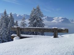 Neuschnee Ibergeregg