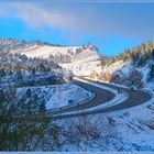 Neuschnee im Taurusgebirge