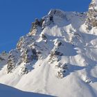 Neuschnee in den Bergen