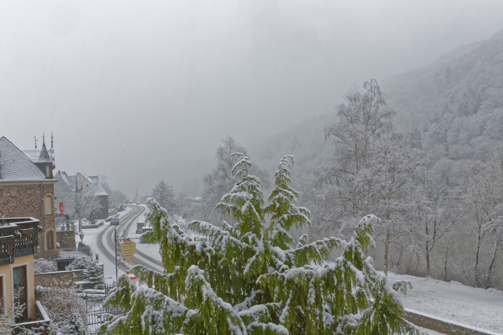 Neuschnee in Ediger-Eller