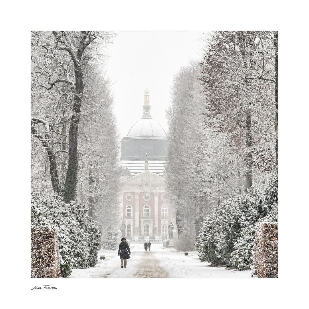 Neuschnee in Potsdam