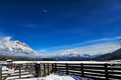 Neuschnee Mieminger Sonnenplateau - Hohe Munde - Seefelder Joch