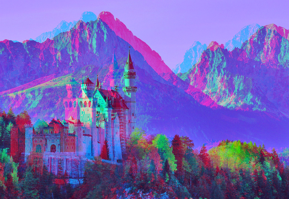 Neuschwanstein 3D