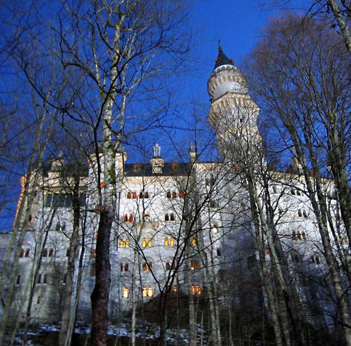 Neuschwanstein am Abend