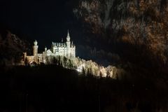 Neuschwanstein bei Nacht 2