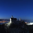 Neuschwanstein bei Nacht