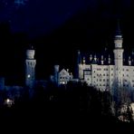 Neuschwanstein bei Nacht