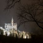 Neuschwanstein bei Nacht