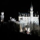 Neuschwanstein bei Nacht