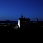 Neuschwanstein bei Nacht