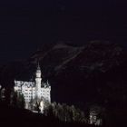 Neuschwanstein bei Nacht