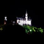 Neuschwanstein bei Nacht