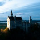 Neuschwanstein bei Nacht