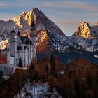 Neuschwanstein bei Sonnenaufgang 2