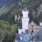 Neuschwanstein: Blick aufs Schloss vom höchsten Turm aus