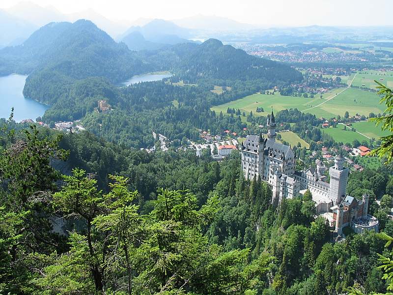 Neuschwanstein einmal aus einer anderen Perspektive