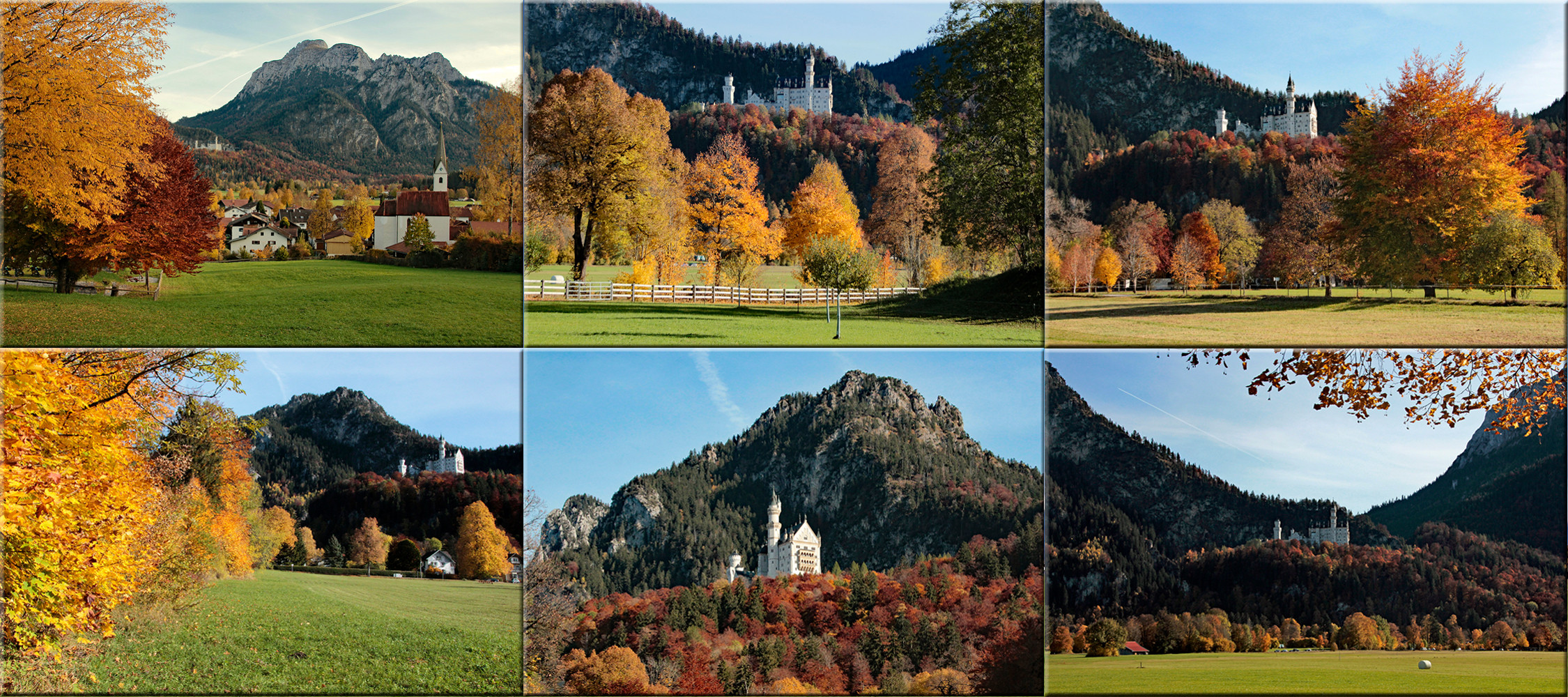 Neuschwanstein im Herbst!