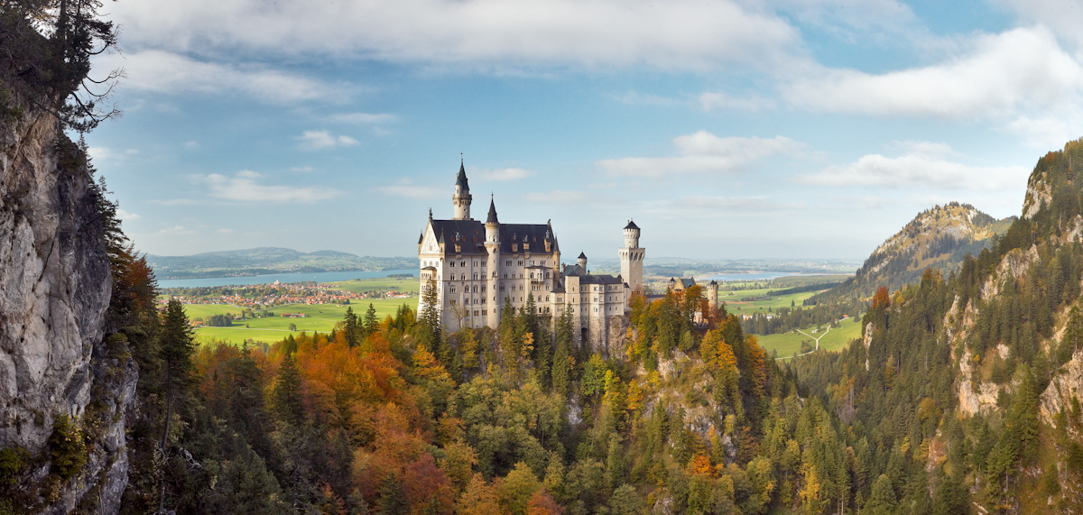 Neuschwanstein im Herbst