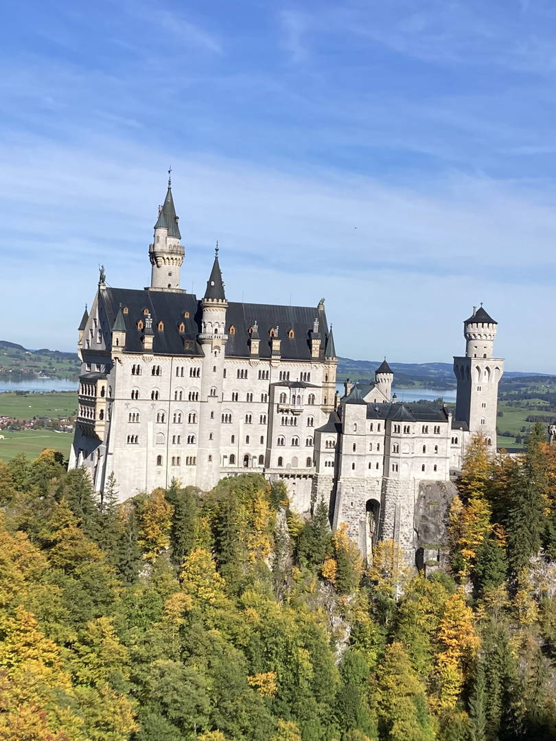 Neuschwanstein im Herbst