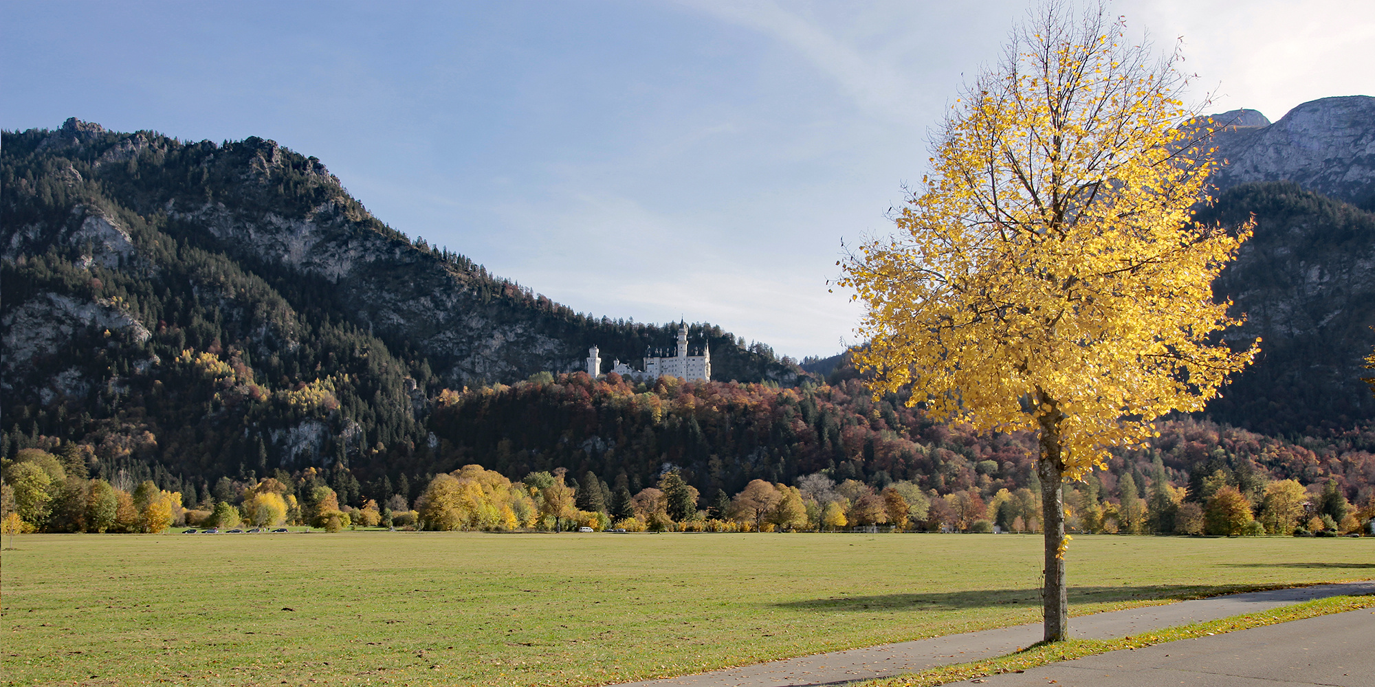 Neuschwanstein im Herbst!