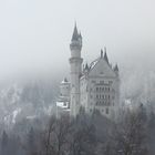 Neuschwanstein im Nebel