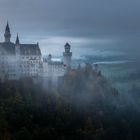 Neuschwanstein im Nebel