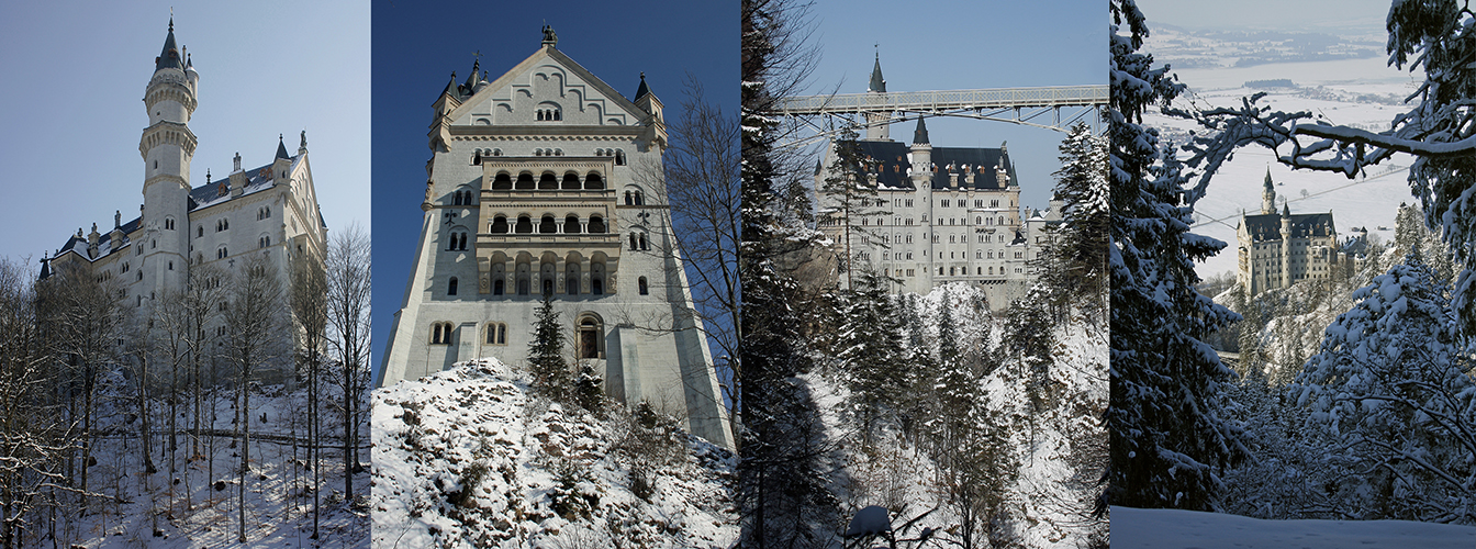 Neuschwanstein im Schnee!