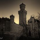 Neuschwanstein im Sonnenuntergang