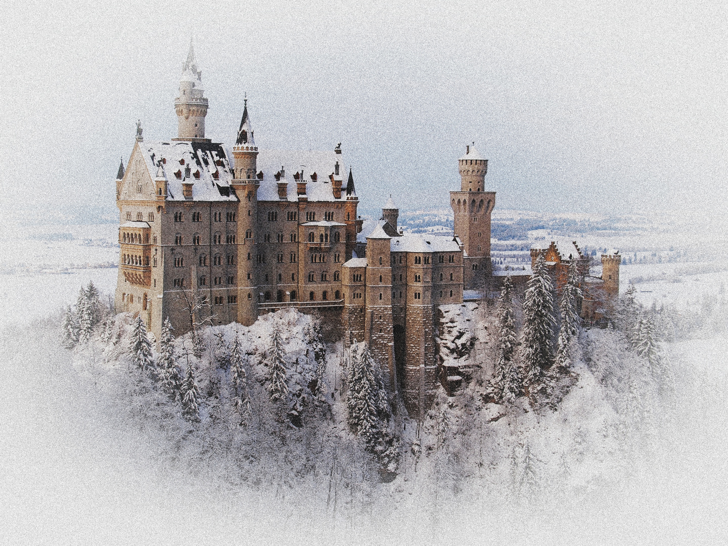 Neuschwanstein im Winter