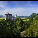 ... Neuschwanstein light ...