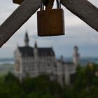 Neuschwanstein - mal in den Hintergrund gestellt