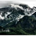 Neuschwanstein mit Nebel