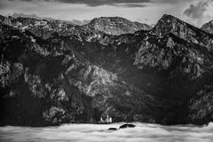 Neuschwanstein über den Wolken