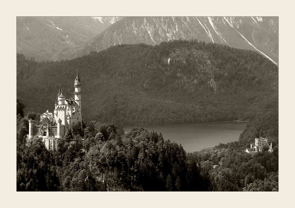 Neuschwanstein und Hohenschwangau