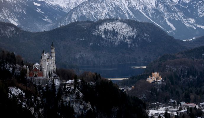 Neuschwanstein und Hohenschwangau