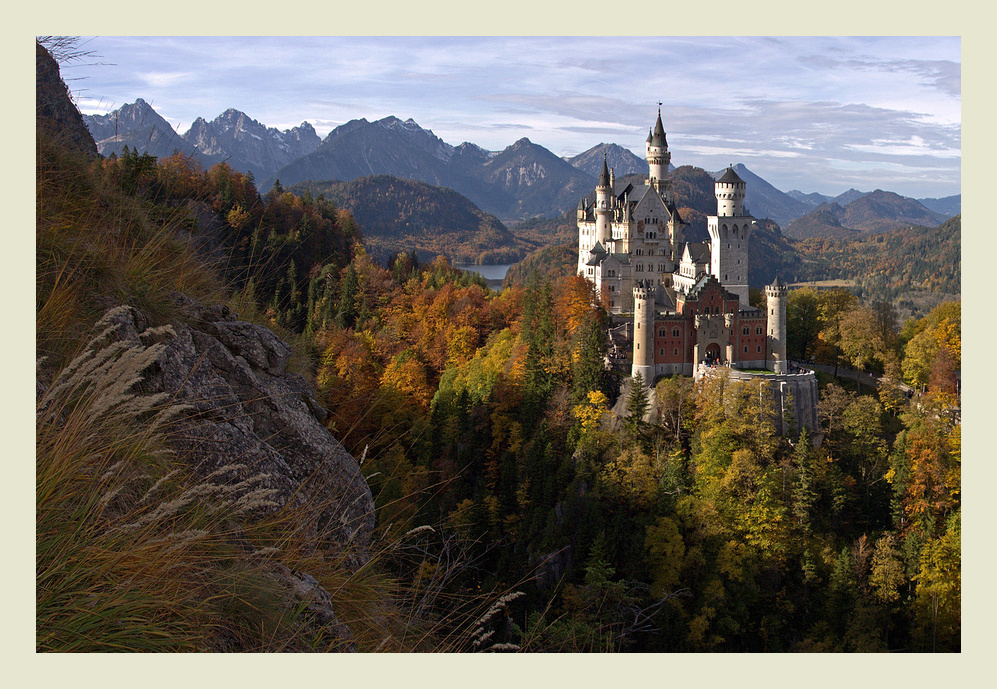 Neuschwanstein, verwirklichter Traum des Märchenkönigs!