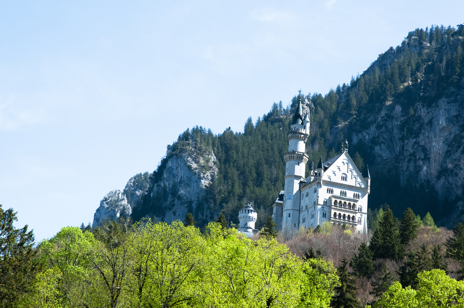 Neuschwanstein vom Omnibushaltestelle 