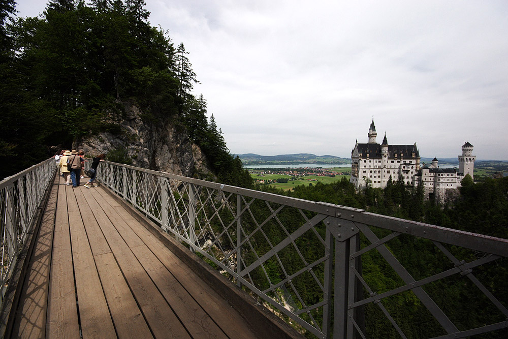 Neuschwanstein von der Marienbrücke