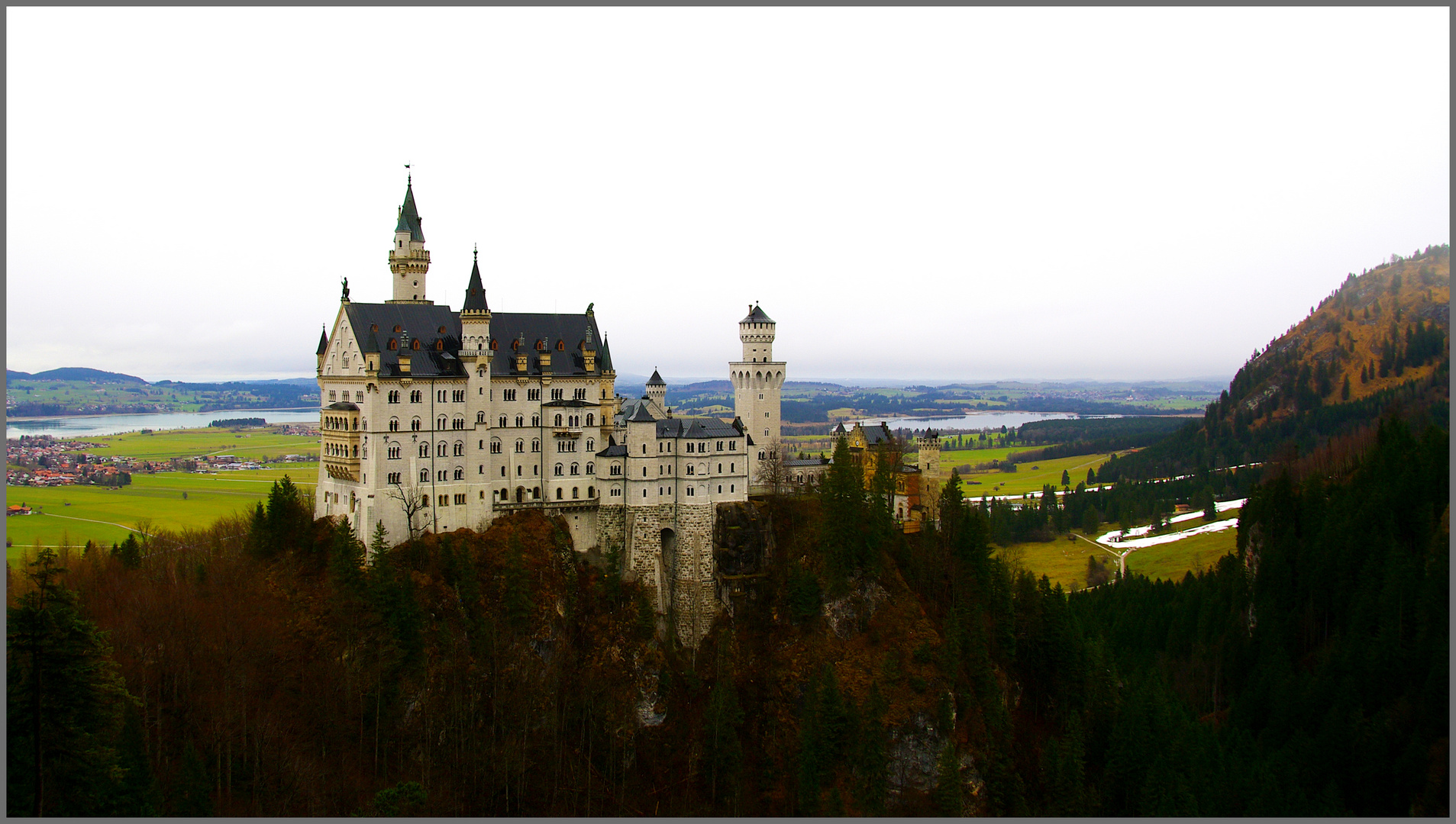 neuschwanstein von der marienbrücke