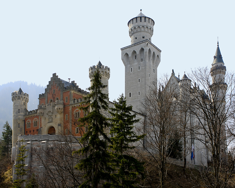 Neuschwanstein von Nordosten