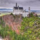 Neuschwnstein von Marieenbrücke aus geshen