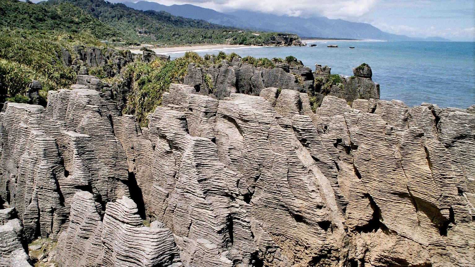 Neuseeland (2002), Pancake Rocks I