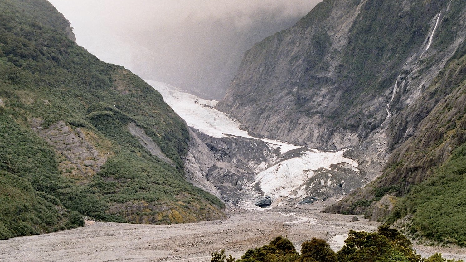 Neuseeland (2002), Sterbende Gletscher I