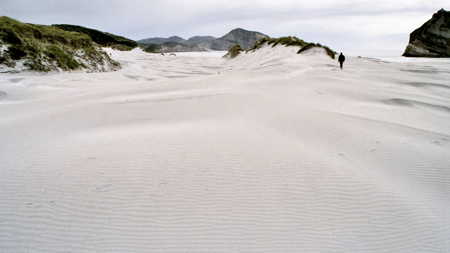 Neuseeland (2002), Wharariki-Beach