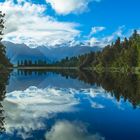 Neuseeland 2006: Lake Matheson mit Mount Cook #1