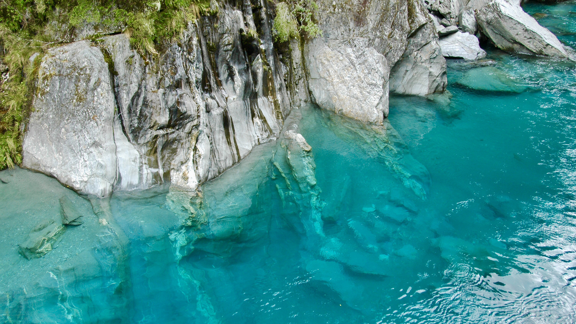 Neuseeland (2015), Blue Pools Walk