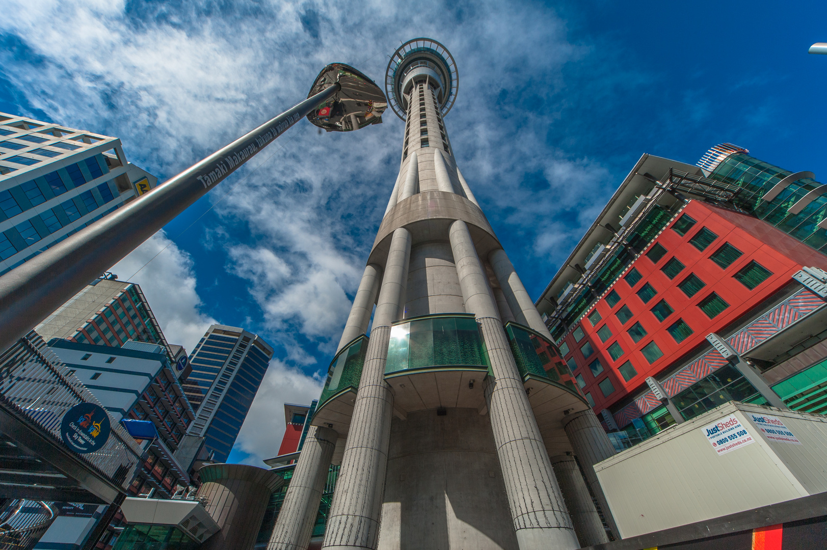 Neuseeland 2015: Nordinsel Auckland, Sky Tower