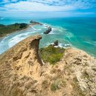 Neuseeland 2015: Nordinsel, Castlepoint Beach